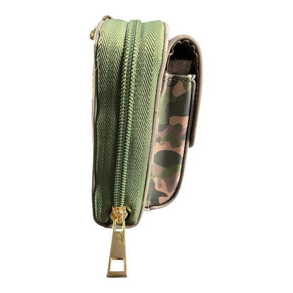 Save the Girls Camo Crossbody Wallet - Picture 4 of 9